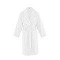 Luxe badjas Tiseco Delux – White – 500 gr/m²