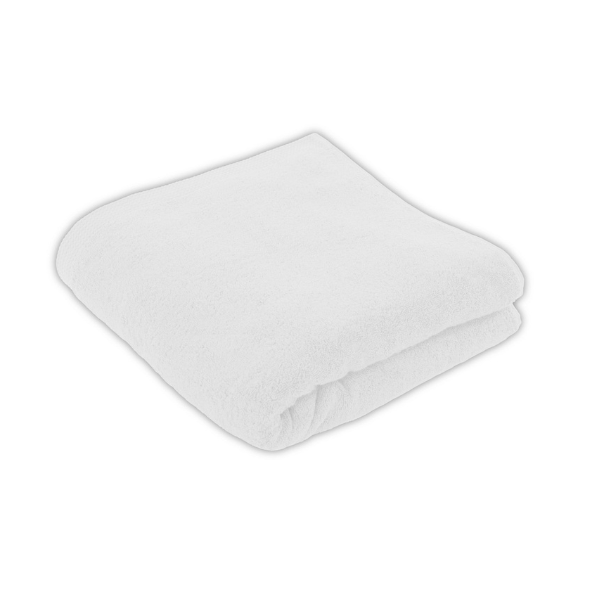Luxe douchelaken Tiseco Delux – White – 550 gr/m²