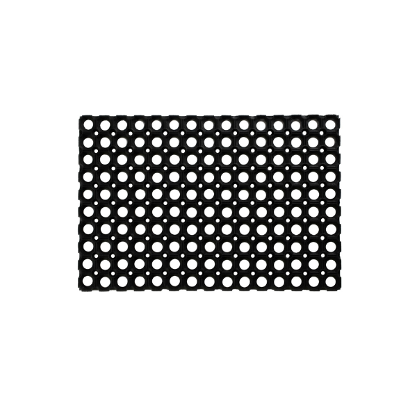 Deurmat - Rubber - Black - 40 x 60 cm
