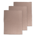 Keukenhanddoek Dobby - Cognac - 51x72 cm (set van 3)