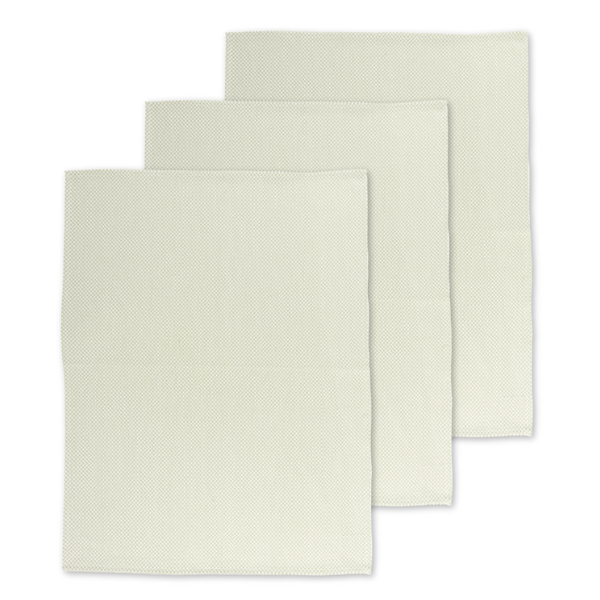 Keukenhanddoek Dobby - Sea Green - 51x72 cm (set van 3)