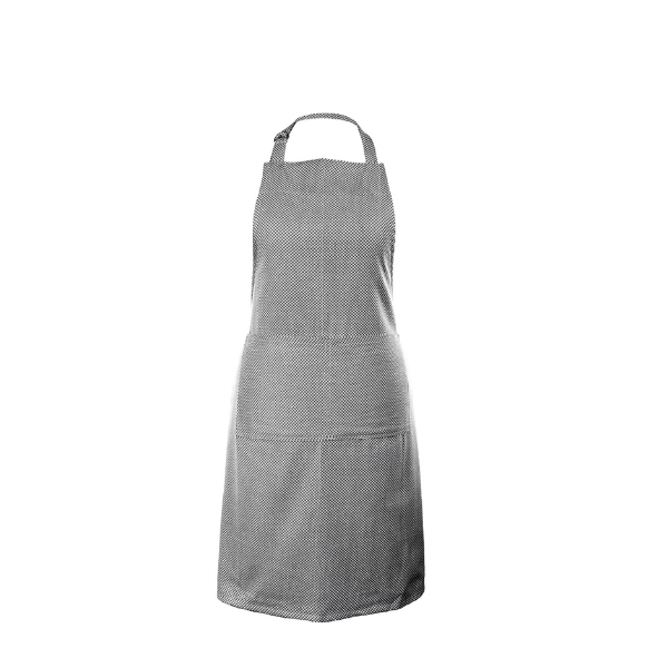 Keukenschort Dobby - Black - 74x85 cm