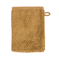 Luxe washandje Tiseco Eden – Dark Yellow – 500 gr/m² (2 stuks)