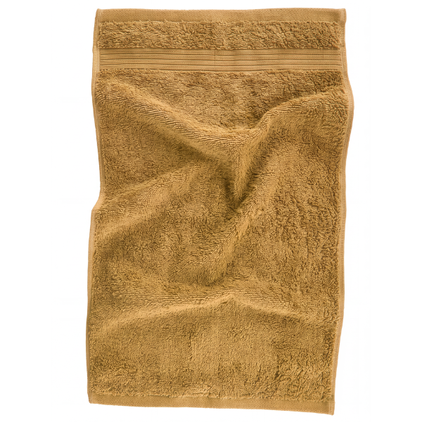 Luxe gastendoekje Tiseco Eden – Dark Yellow – 500 gr/m² (2 stuks)