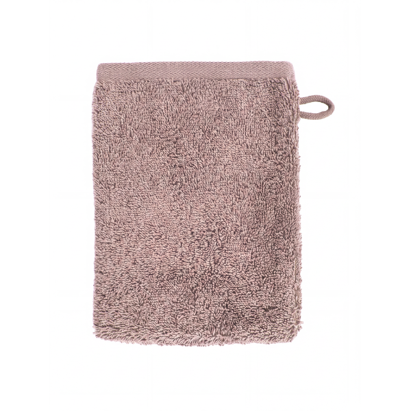 Luxe washandje Tiseco Eden – Old Pink – 500 gr/m² (2 stuks)