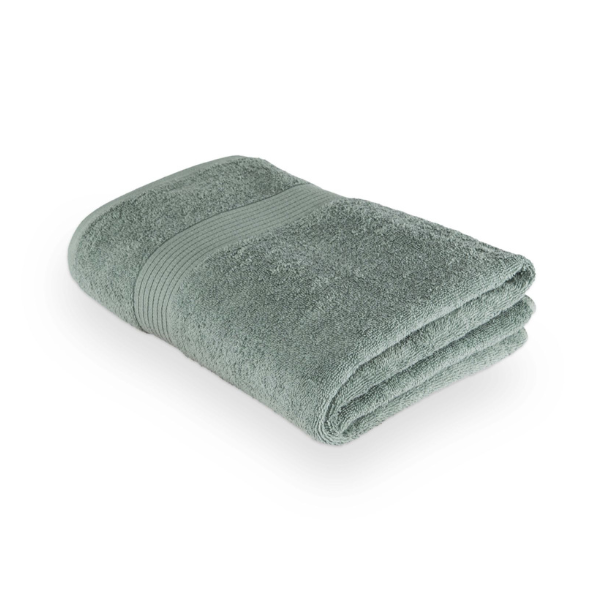 Luxe douchelaken Tiseco Eden – Green Sage – 500 gr/m²