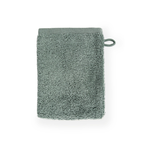 Luxe washandje Tiseco Eden – Green Sage – 500 gr/m² (2 stuks)