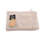 Luxe washandje Tiseco Eden – Sand – 500 gr/m² (2 stuks)