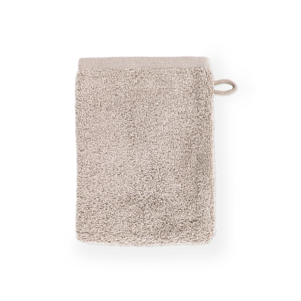 Luxe washandje Tiseco Eden – Sand – 500 gr/m² (2 stuks)