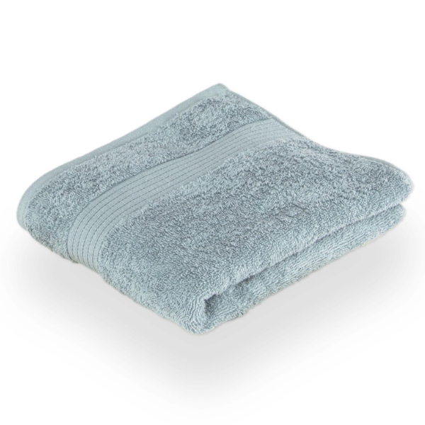 Luxe handdoek Tiseco Eden – Blue Stone – 500 gr/m²
