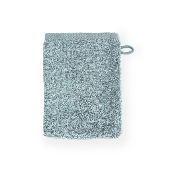 Luxe washandje Tiseco Eden – Blue Stone – 500 gr/m² (2 stuks)