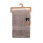 Luxe douchelaken Tiseco Eden – Taupe – 500 gr/m²