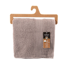 Luxe handdoek Tiseco Eden – Taupe – 500 gr/m²