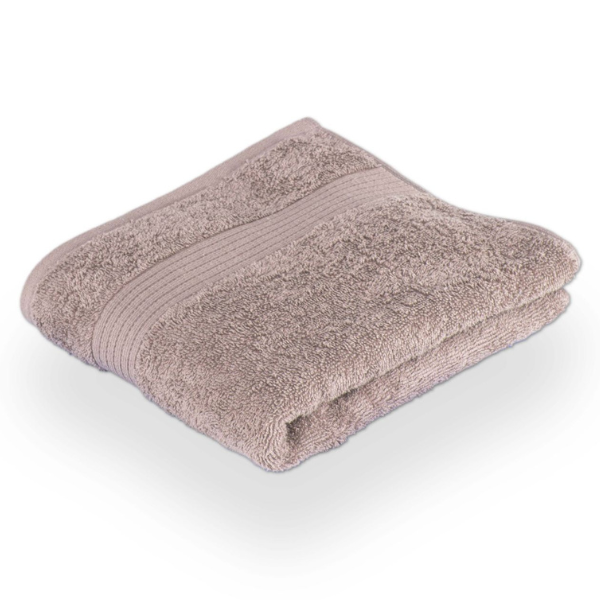 Luxe handdoek Tiseco Eden – Taupe – 500 gr/m²