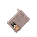 Luxe washandje Tiseco Eden – Taupe – 500 gr/m² (2 stuks)