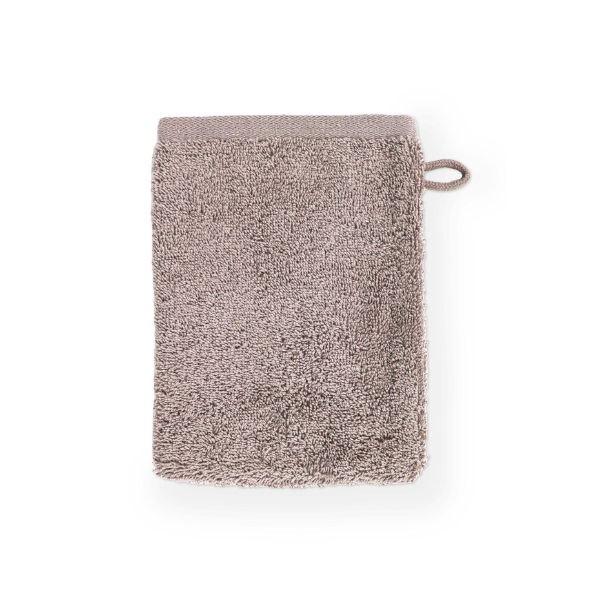 Luxe washandje Tiseco Eden – Taupe – 500 gr/m² (2 stuks)