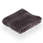 Luxe handdoek Tiseco Eden – Tornado Grey – 500 gr/m²