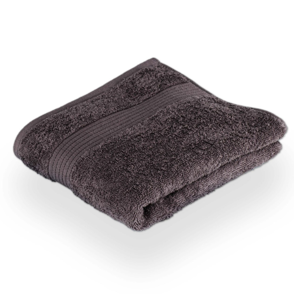 Luxe handdoek Tiseco Eden – Tornado Grey – 500 gr/m²