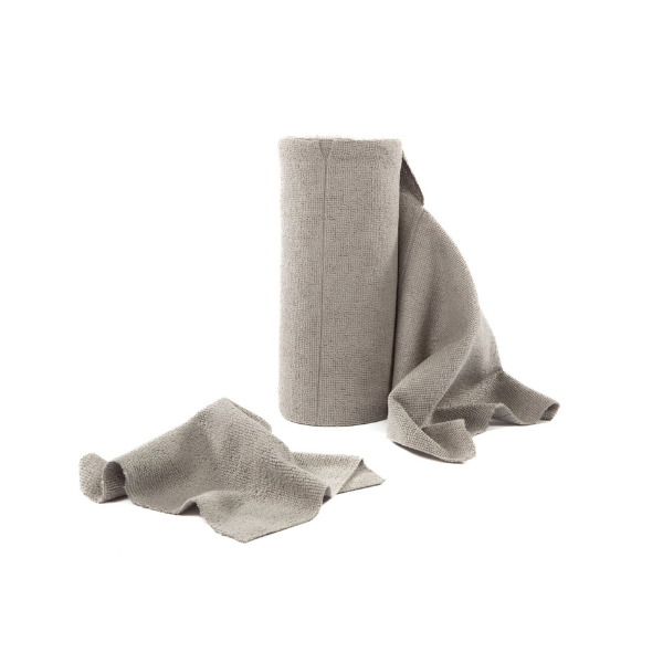 Afscheurbare poetsdoeken op rol - Essential - Grey - 25 x 25 cm