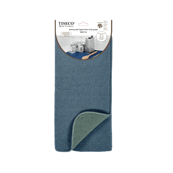 Afdruipmat Essentials - Blue Stone/Greenstone - 38 x 50 cm