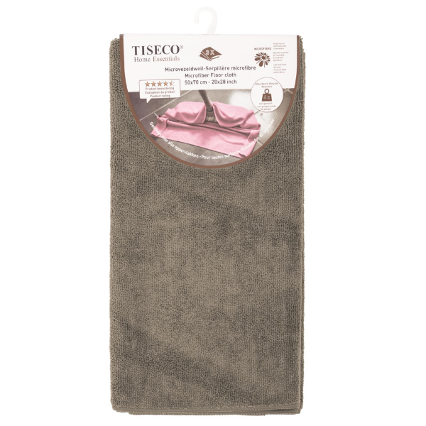 Dweildoek Essentials - Taupe - 50 x 70 cm (3 stuks)