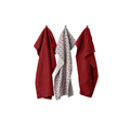 Keukenhanddoek Essentials - Diamond Red - 60 x 40 cm (3 stuks)
