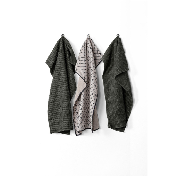 Keukenhanddoek Essentials - Diamond - 60 x 40 cm (3 stuks)