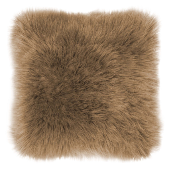 Sierkussen Faux Sheepskin - Indian Tan - 45 x 45 cm