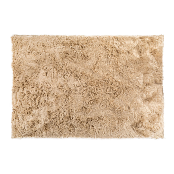 Tapijt Faux Sheepskin rechthoekig - Natural - 180 x 270 cm
