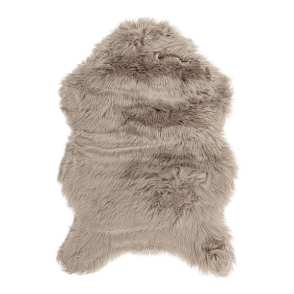Tapijt Faux Sheepskin - Soft Taupe