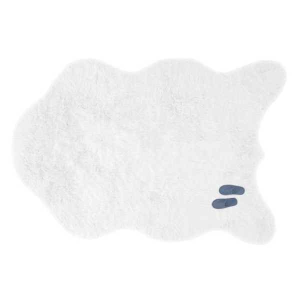 Tapijt Faux Sheepskin - White