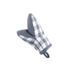 Ovengripper Gingham - Blue - 13x19 cm (set van 2)