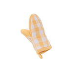 Ovengripper Gingham - Yellow - 13x19 cm (set van 2)
