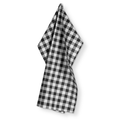 Keukenhanddoek Gingham - Black - 50x70 cm (set van 2)