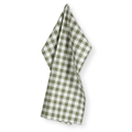 Keukenhanddoek Gingham - Olive Green - 50x70 cm (set van 2)