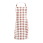 Keukenschort Gingham - Pink - 80x74 cm