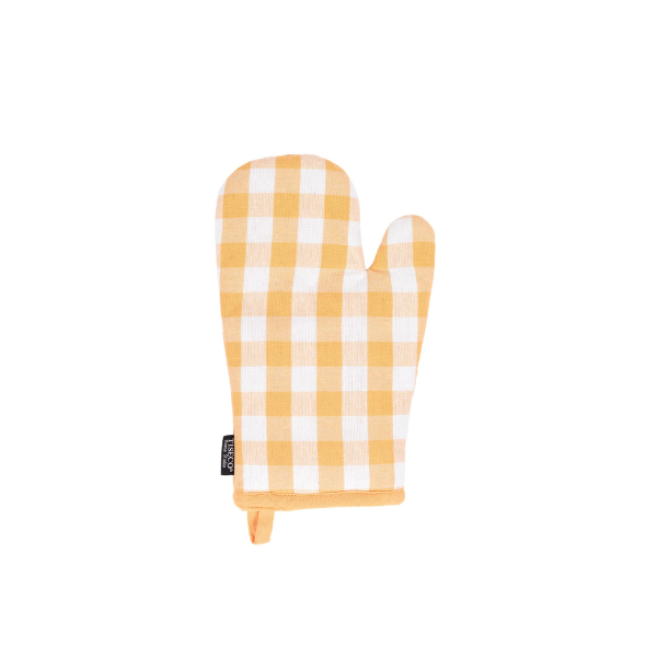 Ovenwant Gingham - Yellow - 18x28 cm