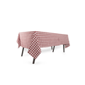Tafelkleed Gingham - Red - 3 formaten