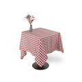 Tafelkleed Gingham - Red - 3 formaten
