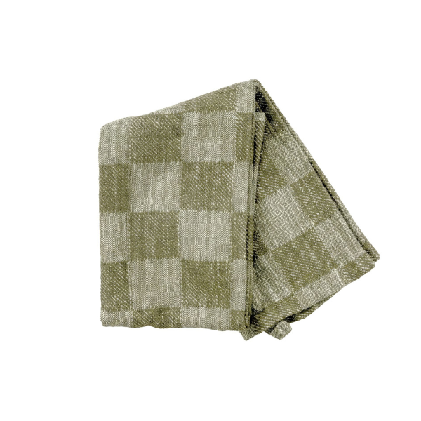 Keukenhanddoek Harriet -Khaki Green - 50 x 70 cm (2 stuks)