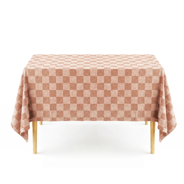 Tafelkleed Harriet - Rust - 2 formaten