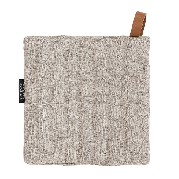 Pannenlap Hercules - Taupe - 20x20 cm (set van 2)