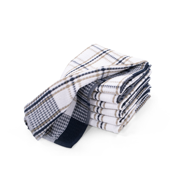 Keukenhanddoek Honey Waffle - Blue - 90 gr/m² (4 stuks)