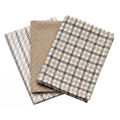 Keukenhanddoek Hudson - Beige - 50 x 70 cm (3 stuks)