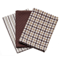 Keukenhanddoek Hudson - Chocolate - 50 x 70 cm (3 stuks)