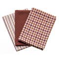 Keukenhanddoek Hudson - Mahogany - 50 x 70 cm (3 stuks)