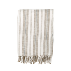 Plaid Indira - Taupe - 150 x 200 cm