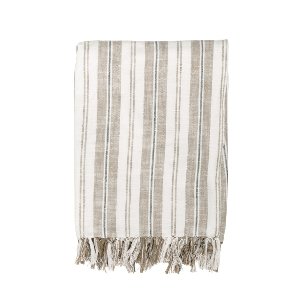 Plaid Indira - Taupe - 150 x 200 cm
