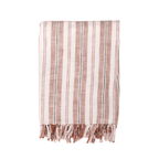 Plaid Indira - Terracotta - 150 x 200 cm