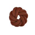 Sierkussen Knot - Leather Brown - 30 cm